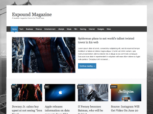 Expound wordpress theme free